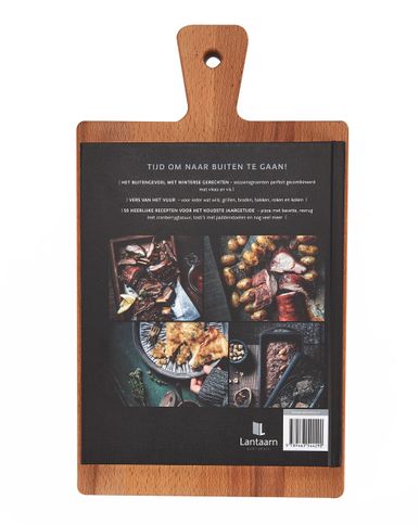 Plank groot + boek Winter BBQ