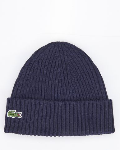 Bonnet Lacoste bleu marine – Purple Store