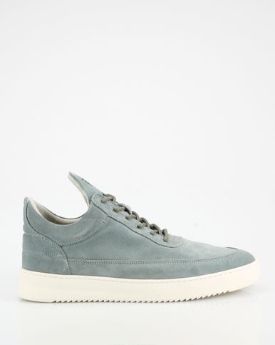 Filling Pieces Low Top Suede Organic Sage Sneakers