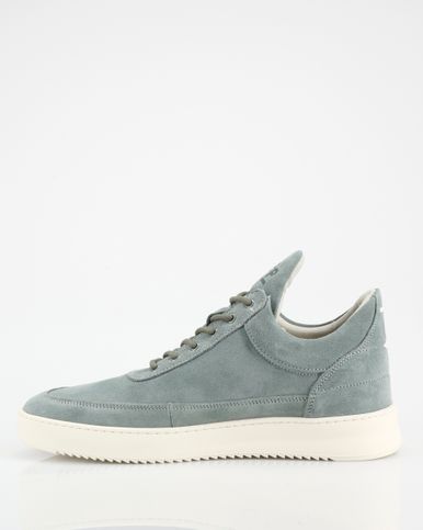 Filling Pieces Low Top Suede Organic Sage Sneakers