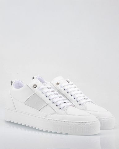 Mason Garments Tia Sportivo Tonal White Sneakers