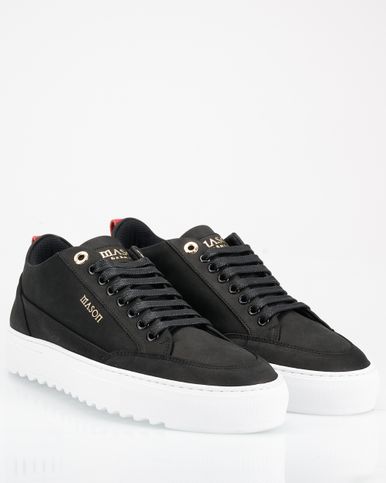 Mason Garments Tia Nubuck Black / White Sneakers