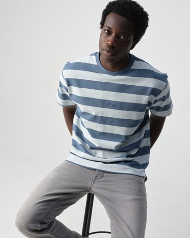 J.C. RAGS Romeo stripe T-shirt KM
