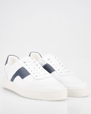 Filling Pieces Mondo Game Navy Sneakers