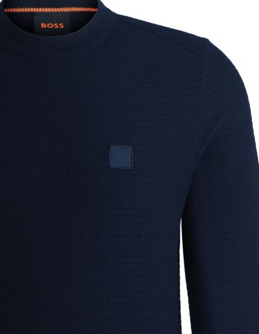 Boss Casual Anion Trui ronde hals
