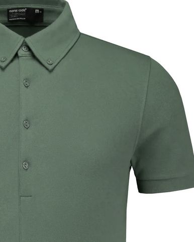 Morse Code Alpha 1 Pique Polo KM