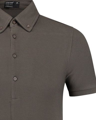 Morse Code Alpha 1 Pique Polo KM