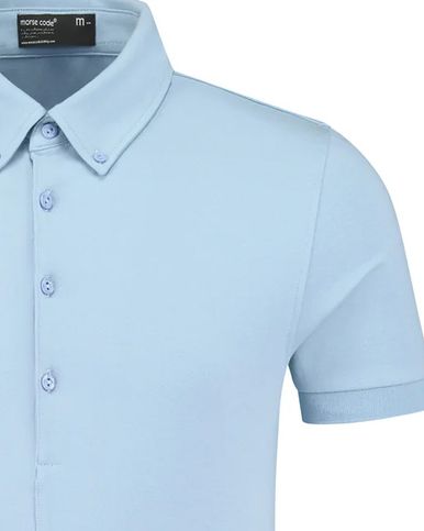 Morse Code Alpha 1 Jersey Polo KM