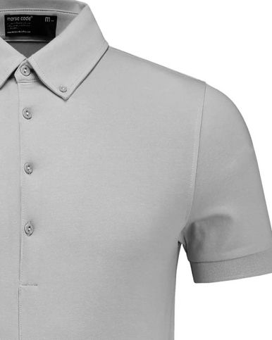 Morse Code Alpha 1 Jersey Polo KM