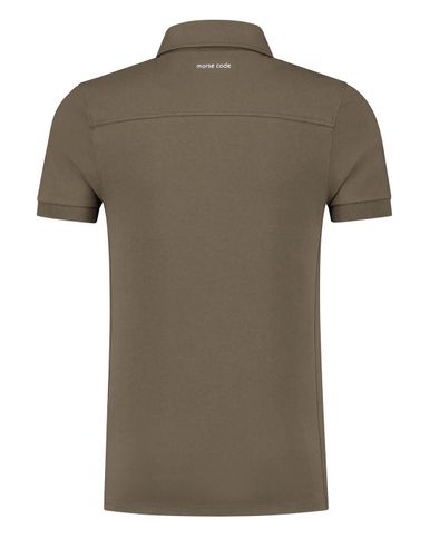 Morse Code Alpha 1 Jersey Polo KM