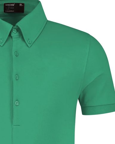 Morse Code Alpha 1 Jersey Polo KM