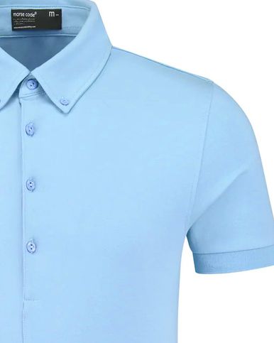 Morse Code Alpha 1 Jersey Polo KM