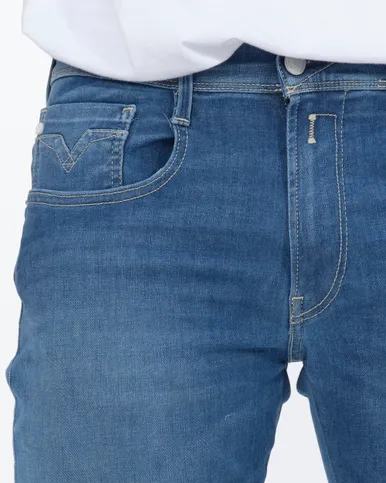 Replay Anbass Recycled 360 Hyperflex Jeans