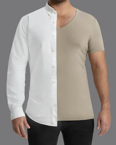 Slater Tencel Coolmax 2-pack T-shirt KM