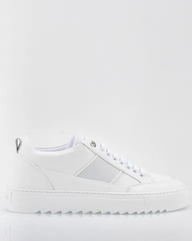 Mason Garments Tia Sportivo Tonal White Sneakers