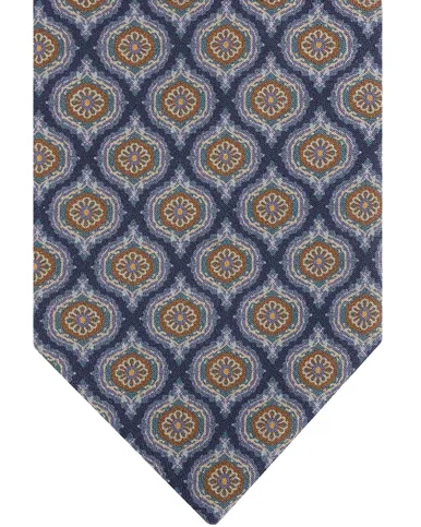 ETON Medallion Fuji Silk Stropdas