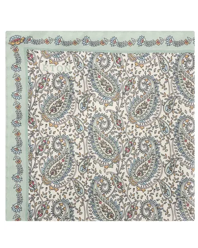 ETON Pailsey Tussah Silk Pochet