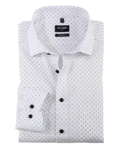 OLYMP Luxor Modern Fit Overhemd LM