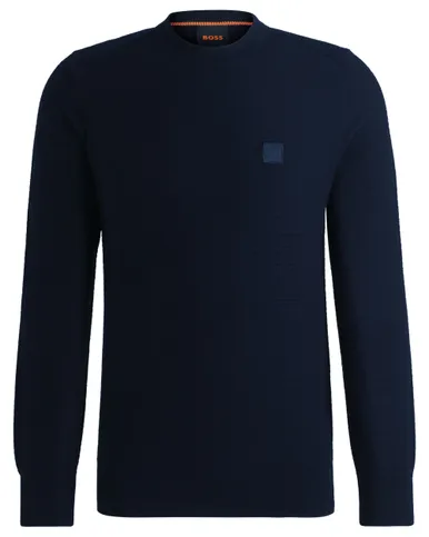Boss Casual Anion Trui ronde hals