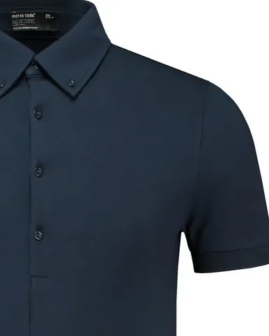 Morse Code Alpha 1 Jersey Polo KM
