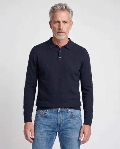 The BLUEPRINT Premium Polo Lange mouw