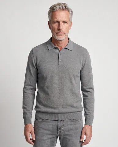 The BLUEPRINT Premium Polo Lange mouw