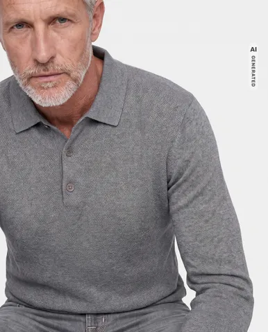 The BLUEPRINT Premium Polo Lange mouw