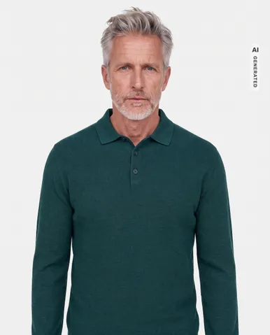 The BLUEPRINT Premium Polo Lange mouw