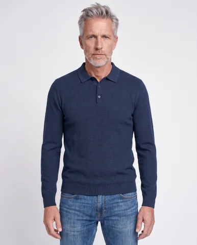 The BLUEPRINT Premium Polo Lange mouw