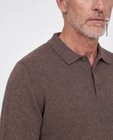 The BLUEPRINT Premium Polo Lange mouw