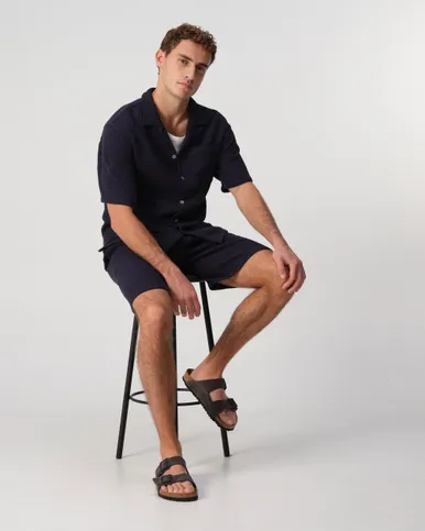 J.C. RAGS Duncan Waffle Casual Overhemd