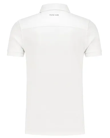 Morse Code Alpha 1 Jersey Polo