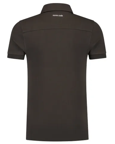 Morse Code Alpha 1 Jersey Polo