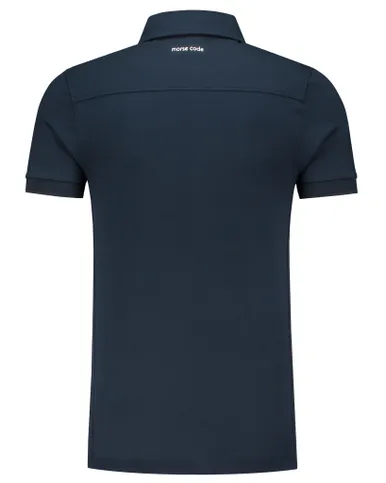 Morse Code Alpha 1 Jersey Polo