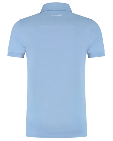 Morse Code Alpha 1 Jersey Polo