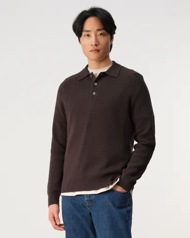 J.C. RAGS Polo Ewald Lange mouw