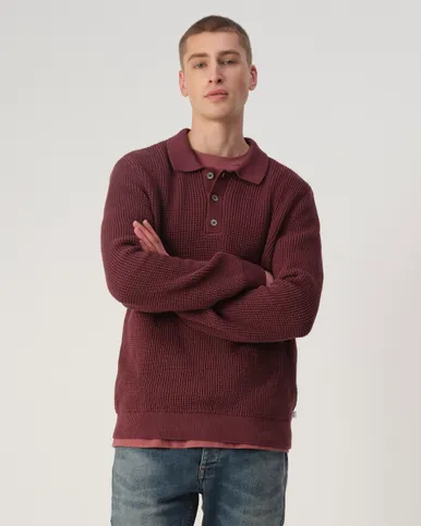 J.C. RAGS Efe Polo Lange Mouw