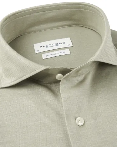 Profuomo Japanese Knitted Overhemd 