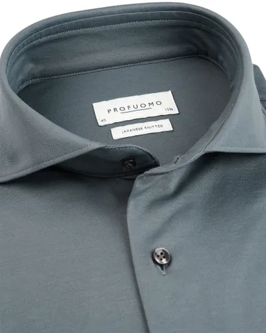 Profuomo Japanese Knitted Overhemd 