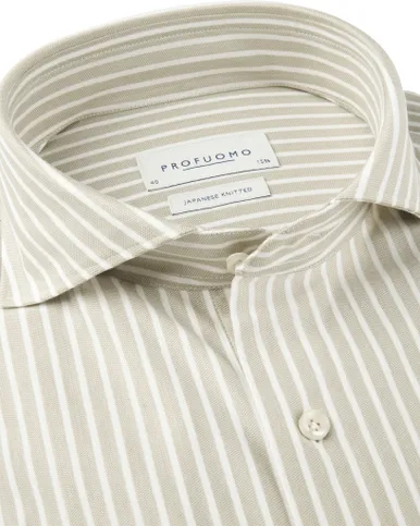 Profuomo Japanese Knitted Overhemd 