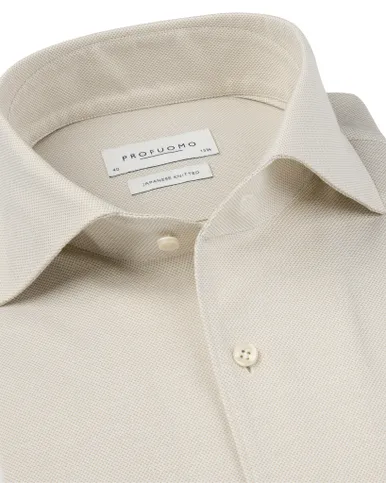 Profuomo Japanese Knitted Overhemd 