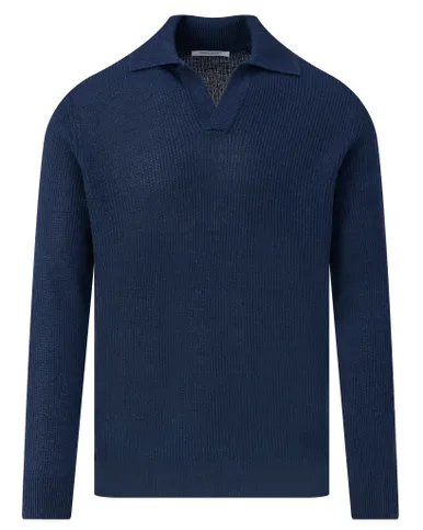 Gran Sasso Polo Lange mouw