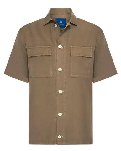 Blue Industry Casual Overhemd