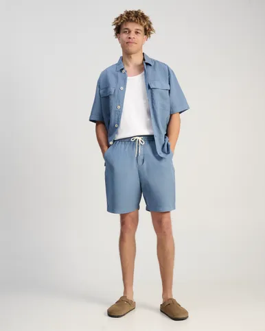 Blue Industry Short