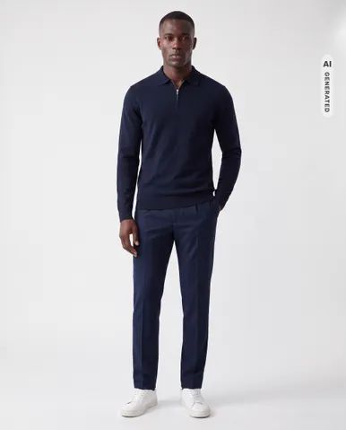 Vesper Polo lange mouw Pimlico