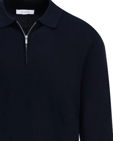 Vesper Polo lange mouw Pimlico