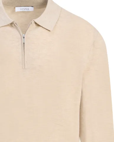 Vesper Polo lange mouw Pimlico