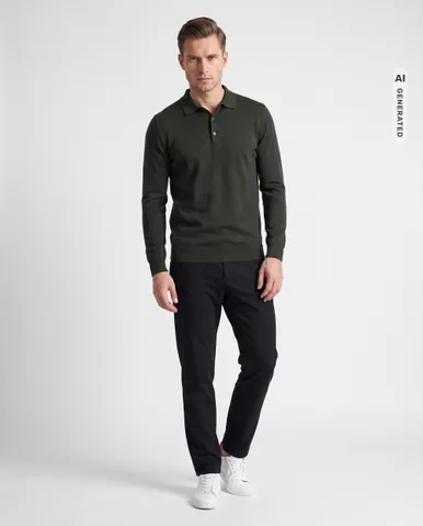Vesper Polo lange mouw Landsdowne