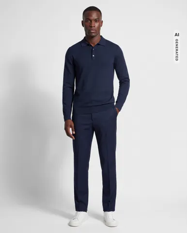 Vesper Polo lange mouw Landsdowne