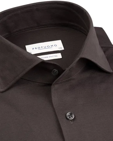 Profuomo Japanese knitted Overhemd